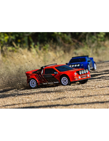 Traxxas Mini Rally VXL Ford RS200 1/12 incluye batería y cargador USB ROJO - Imagen 13
