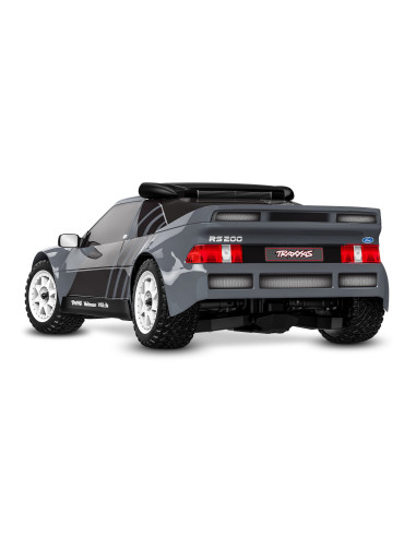 Traxxas Mini Rally VXL Ford RS200 1/12 incluye batería y cargador USB GRIS - Imagen 3