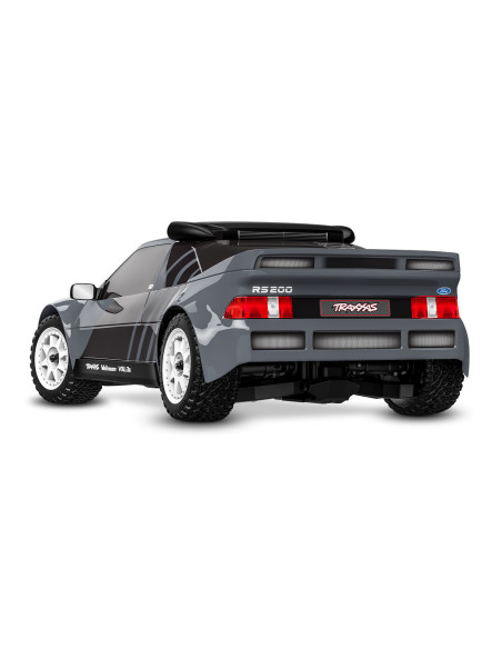 Traxxas Mini Rally VXL Ford RS200 1/12 incluye batería y cargador USB GRIS - Imagen 3