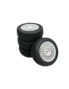 ABSIMA2510065 1:10 Wheel Set ""Rallye Street Design"" white (4) - Imagen 1