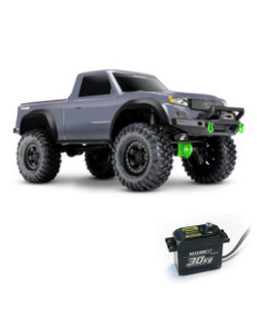 TRAXXAS TRX-4 Sport sin clip 1/10 4WD GRIS INCLUYE CAMBIO DE SERVO ORIGINAL POR YELLOW 30KG - Imagen 1