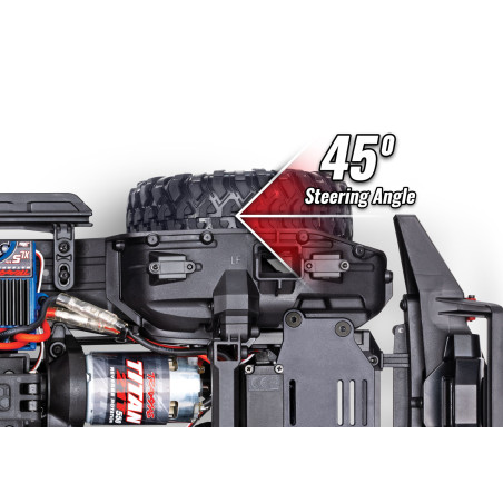 PACK TRAXXAS TRX-4 Sport sin clip 1/10 4WD GRIS+CAMBIODE SERVO+BATERIA 7600MAH Y CARGADOR - Imagen 11