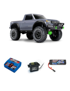 PACK TRAXXAS TRX-4 Sport sin clip 1/10 4WD GRIS+CAMBIODE SERVO+BATERIA 7600MAH Y CARGADOR - Imagen 1