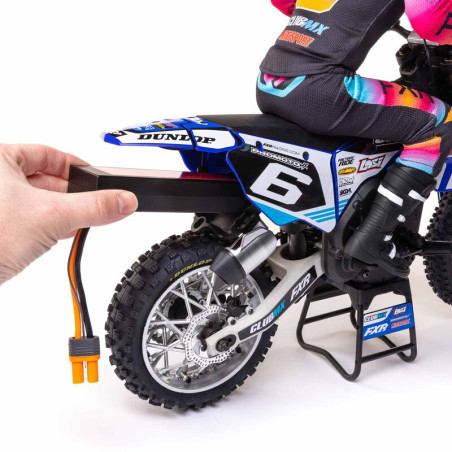 LOSI 1/4 PROMOTO-MX Moto RTR AZUL - Imagen 15