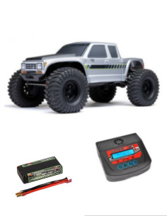 PACK AXIAL 1/10 SCX10 III Coyote 4X4 RTR Brushed Rock Crawler+BATERIA ABSIMA Y CARGADOR TEAM CORALLY - Imagen 1