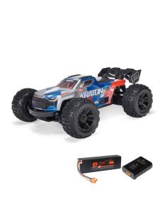 Arrma Mini Kraton 1/16 3S DSC 4X4 RTR Brushless Batería y cargador Rojo/Azul - Imagen 1
