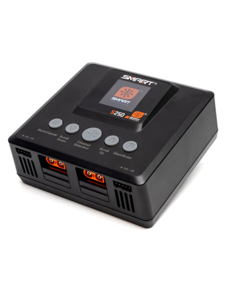 SPMXC2060I SPEKTRUM Cargador inteligente S250 AC 2x50W (versión europea) - Imagen 1