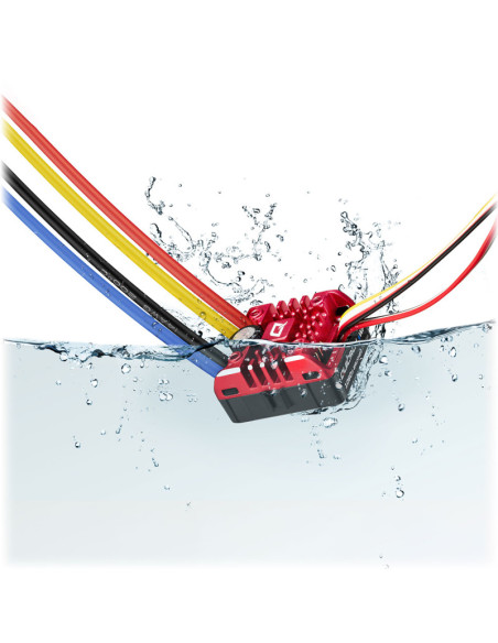 HW30120202 QuicRun WP1080-G2 Crawler Brushed ESC 80A, BEC 4A - Imagen 4