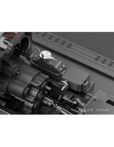 CROSS EMO XX2 1/5 RTR 775 Kit con motor cepillado (Gris metalizado) - Imagen 24