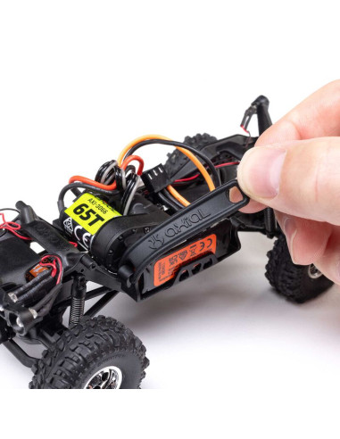 AXIAL SCX30 Chevrolet K10 4X4 RTR Brushed Rock Crawler 1/30 (batería y cargador incluidos), color verde - Imagen 6