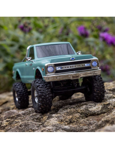 AXIAL SCX30 Chevrolet K10 4X4 RTR Brushed Rock Crawler 1/30 (batería y cargador incluidos), color verde - Imagen 15
