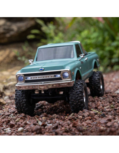 AXIAL SCX30 Chevrolet K10 4X4 RTR Brushed Rock Crawler 1/30 (batería y cargador incluidos), color verde - Imagen 17