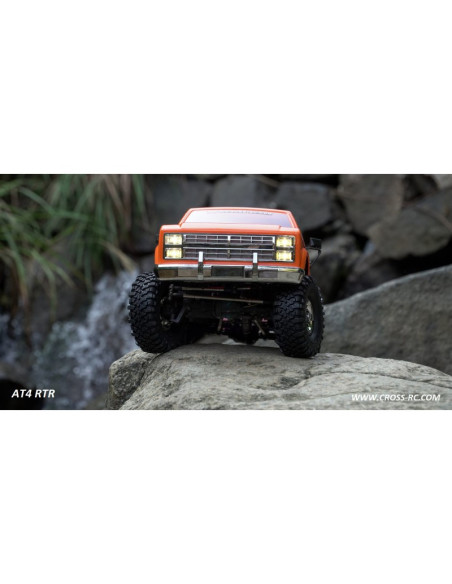 CROSS RC AT4 EMO 1/10 RTR Kit (naranja/blanco) - Imagen 5