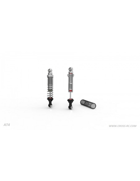 CROSS RC AT4 EMO 1/10 RTR Kit (naranja/blanco) - Imagen 13