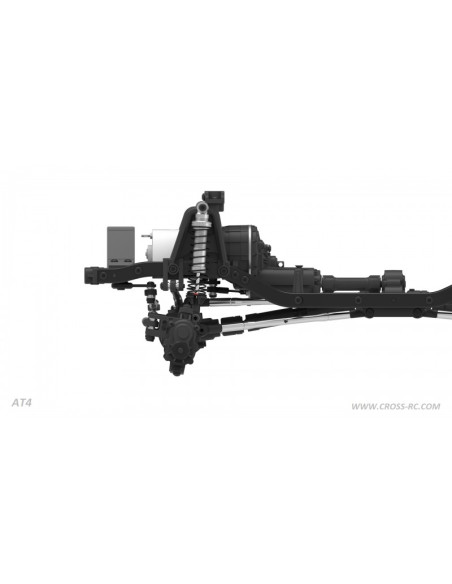 CROSS RC AT4 EMO 1/10 RTR Kit (naranja/blanco) - Imagen 15