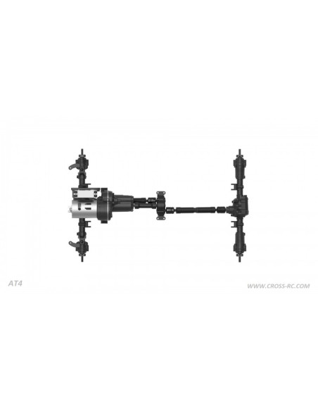 CROSS RC AT4 EMO 1/10 RTR Kit (naranja/blanco) - Imagen 16