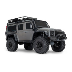 TRAXXAS TRX4 LAND ROVER DEFENDER CRAWLER 4X4 ,CARROCERIA SIN CLIP, 1/10 RTR GRIS INCLUYE CAMBIO DE SERVO ORIGINAL A YELLOW 30KG - Imagen 2