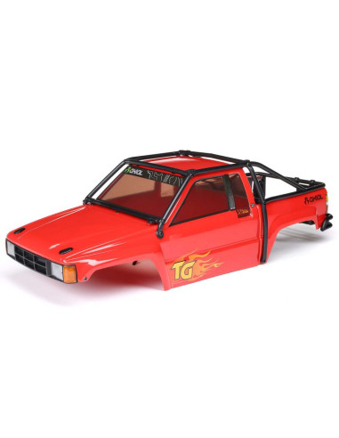 AXIAL 1/10 SCX10 III Toyota SR5 4X4 RTR Brushed Rock Crawler de 1987 ROJO - Imagen 23