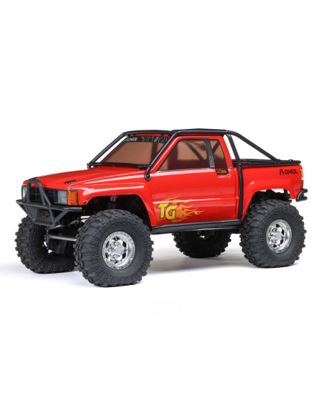 AXIAL 1/10 SCX10 III Toyota SR5 4X4 RTR Brushed Rock Crawler de 1987 ROJO - Imagen 3