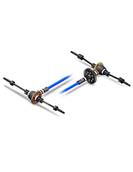 PACK HNR BMW 1/10 DRIFT BRUSHLESS 60A 3300KW 4X4 WATERPROOF RTR+BATERIA 2S Y CARGADOR - Imagen 13