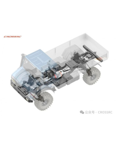 CROSS CAMION EMO X6 1/8 RTR Brushles(Azul) - Imagen 7