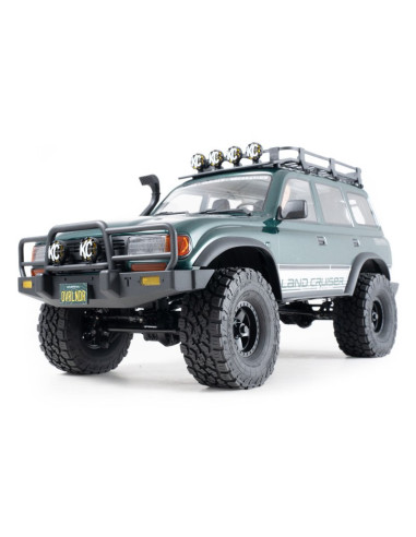 FMS 1/10 TOYOTA LAND CRUISER 80 RS VERDE BRUSHLESS CRAWLER(INCLUYE CAMBIO DE SERVO A DOYONO 35KG) - Imagen 4