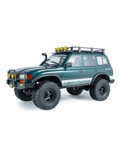 PACK FMS 1/10 TOYOTA LAND CRUISER 80 RS VERDE BRUSHLESS CRAWLER+CAMBIO DE SERVO+BATERIA Y CARGADOR ABSIMA - Imagen 2