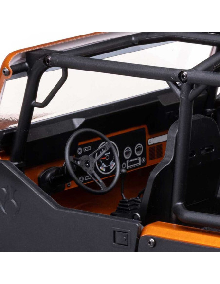 AXIAL 1/10 SCX10 III Jeep CJ-7 4X4 RTR Brushed Rock Crawler, Copper - Imagen 10