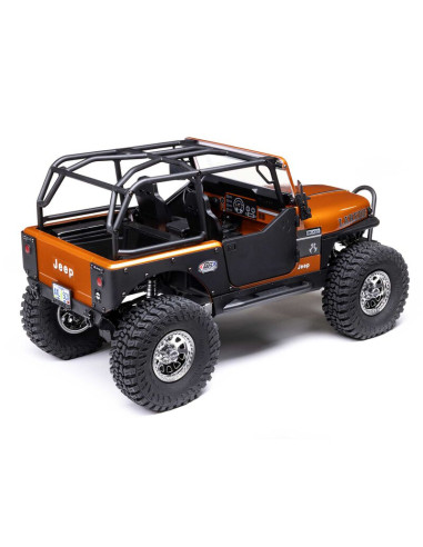 AXIAL 1/10 SCX10 III Jeep CJ-7 4X4 RTR Brushed Rock Crawler, Copper - Imagen 4
