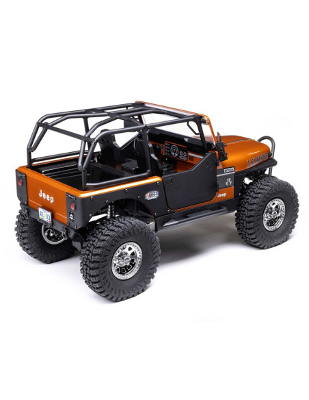 AXIAL 1/10 SCX10 III Jeep CJ-7 4X4 RTR Brushed Rock Crawler, Copper - Imagen 4