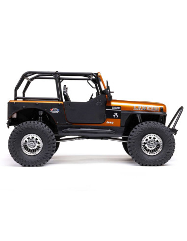 AXIAL 1/10 SCX10 III Jeep CJ-7 4X4 RTR Brushed Rock Crawler, Copper - Imagen 8