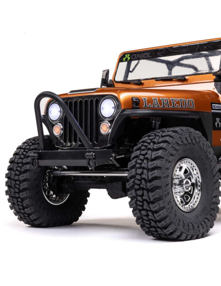 AXIAL 1/10 SCX10 III Jeep CJ-7 4X4 RTR Brushed Rock Crawler, Copper - Imagen 7