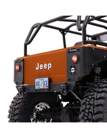 AXIAL 1/10 SCX10 III Jeep CJ-7 4X4 RTR Brushed Rock Crawler, Copper - Imagen 15