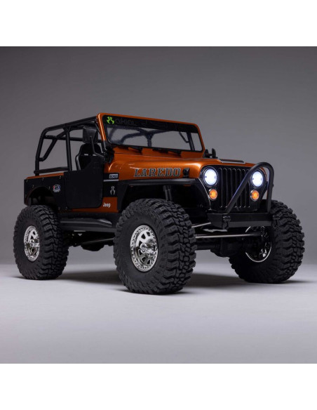 AXIAL 1/10 SCX10 III Jeep CJ-7 4X4 RTR Brushed Rock Crawler, Copper - Imagen 16