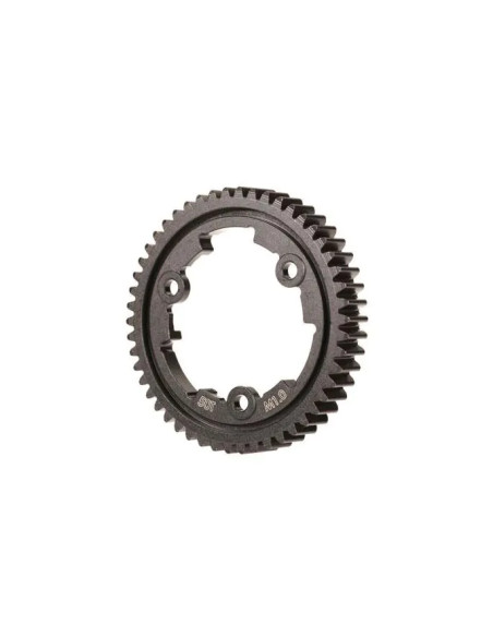 TRX6443 Engranaje recto de 50 dientes (acero endurecido mecanizado) (cara ancha, paso métrico de 1,0) - Imagen 1
