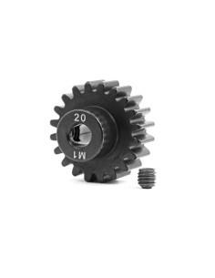 TRX6494R Engranaje, piñón de 20 dientes (acero templado mecanizado) - Imagen 1