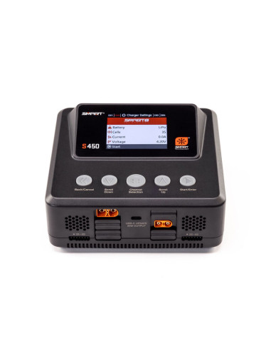 SPMXC3040I SPEKTRUM Cargador inteligente S450 G2 AC/DC 4x50W - Imagen 1