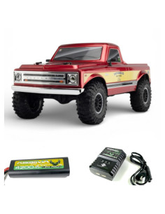 PACK Yikong Crawler 1/10 RTR ROJO+BATERIA Y CARGADOR ABSIMA - Imagen 1