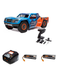 PACK LOSI 1/5 5IVE-TE 3.0 Camión del desierto eléctrico 4WD RTR+2XBATERIA 7200MAH 6S+CARGADOR 2X200W - Imagen 1