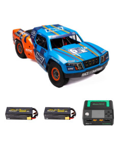 PACK LOSI 1/5 5IVE-TE 3.0 Camión del desierto eléctrico 4WD RTR+2XLIPO 8000MAH+CARGADOR GENS ACE - Imagen 1