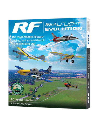 Software de simulador de vuelo RC RealFlight Evolution solamente - Imagen 1
