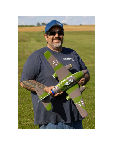 E-flite UMX Me 262 30mm EDF Jet BNF Basic con AS3X y SAFE Select, 660 mm - Imagen 16