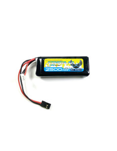 ABSIMA RX Lipo 2S 7,4V. 2500 SC (UNI-Plug) - Imagen 1