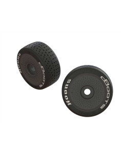 ARA550063 ARRMA dBoots Hoons 42/100 2.9 Neumáticos premontados con cinturón, blancos, hexágono de 17 mm, velocidad (2) - Imagen 1
