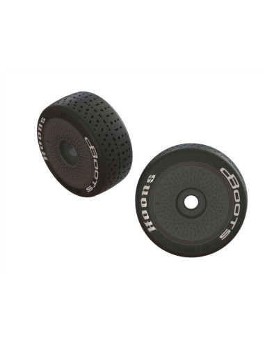 ARA550063 ARRMA dBoots Hoons 42/100 2.9 Neumáticos premontados con cinturón, blancos, hexágono de 17 mm, velocidad (2) - Imagen 1