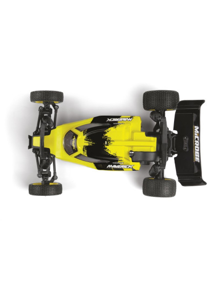 Maverick RC Microbe Flux 1-24th Buggy AMARILLO - Imagen 5