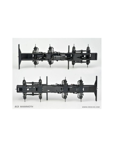 PACK CROSS RC BC8 Mammoth Flagship(versión insignia) Kit RTR 1/12+BATERIA 2S Y CARGADOR ABSIMA - Imagen 11