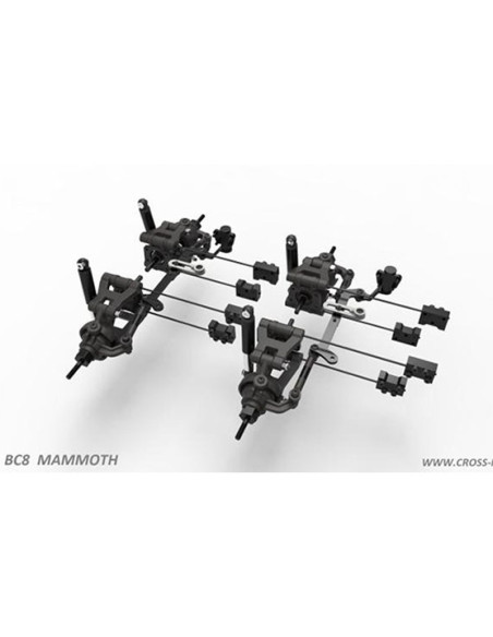 PACK CROSS RC BC8 Mammoth Flagship(versión insignia) Kit RTR 1/12+BATERIA 2S Y CARGADOR ABSIMA - Imagen 23