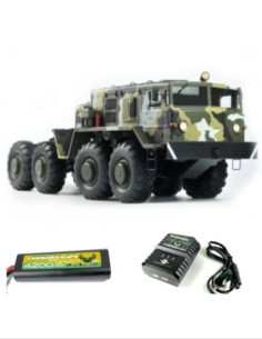 PACK CROSS RC BC8 Mammoth Flagship(versión insignia) Kit RTR 1/12+BATERIA 2S Y CARGADOR ABSIMA - Imagen 1