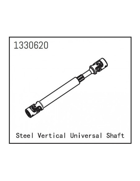 Steel Vertical Universal Shaft - Yucatan 1330620 - Imagen 1
